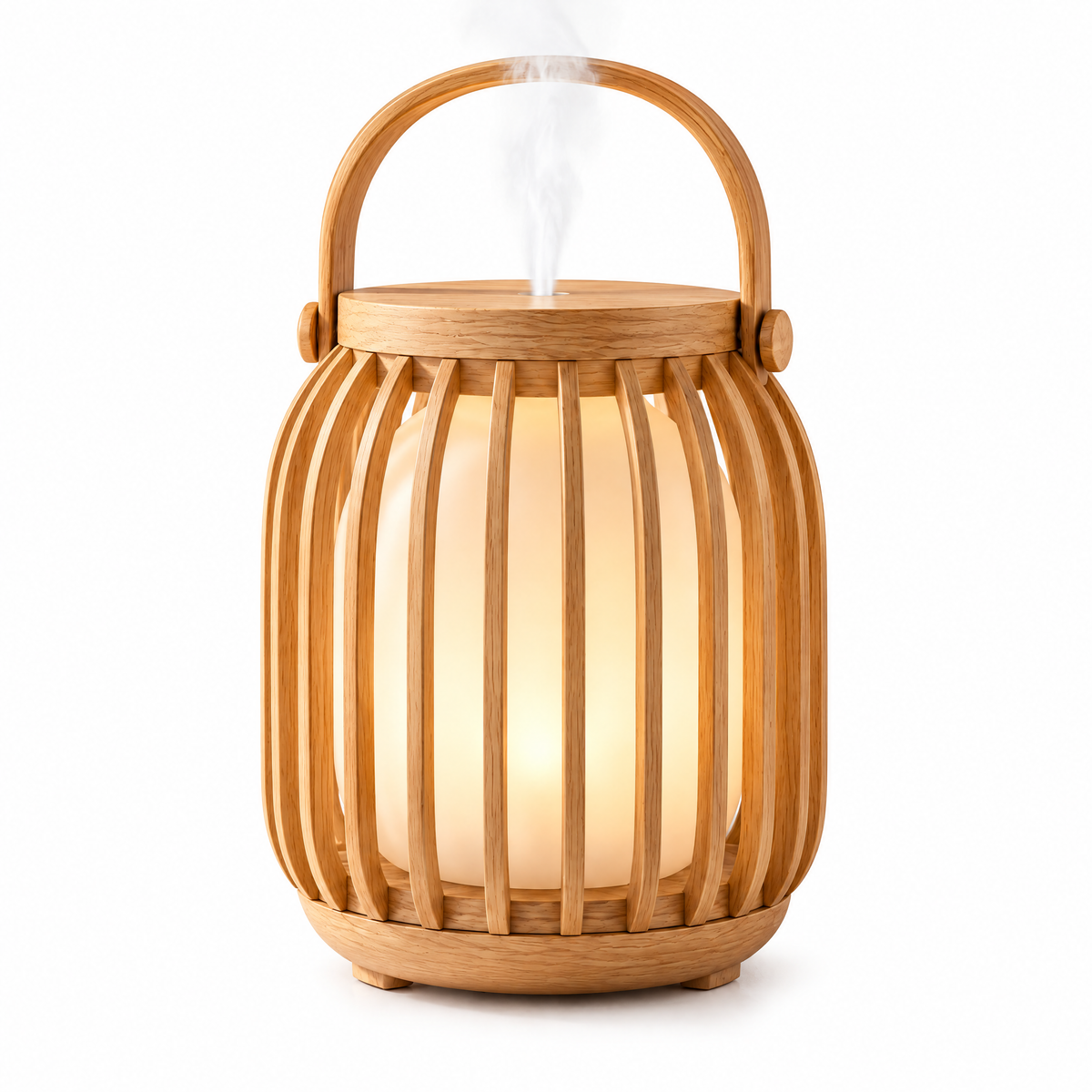 Wooden Lantern Ultrasonic Aroma Diffuser